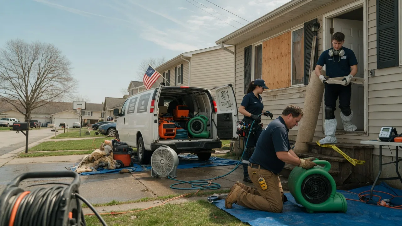 Water Damage Restoration in Belmont, WI near me